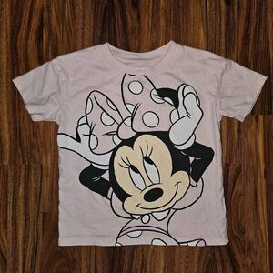 5 For $25 Disney Junior Minnie Mouse Pastel Pink Tee Toddler Size 4T